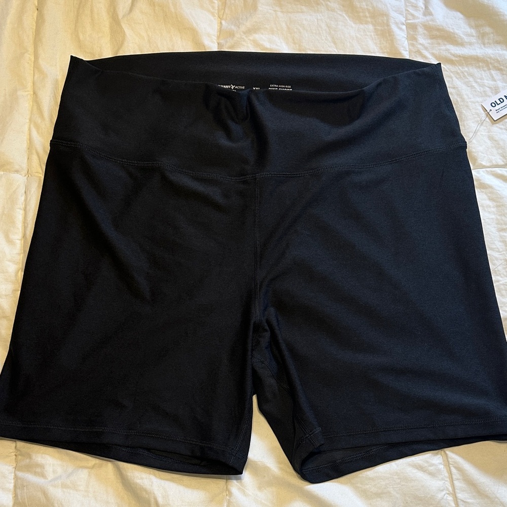 Old Navy Women's Classic Black Bike Shorts